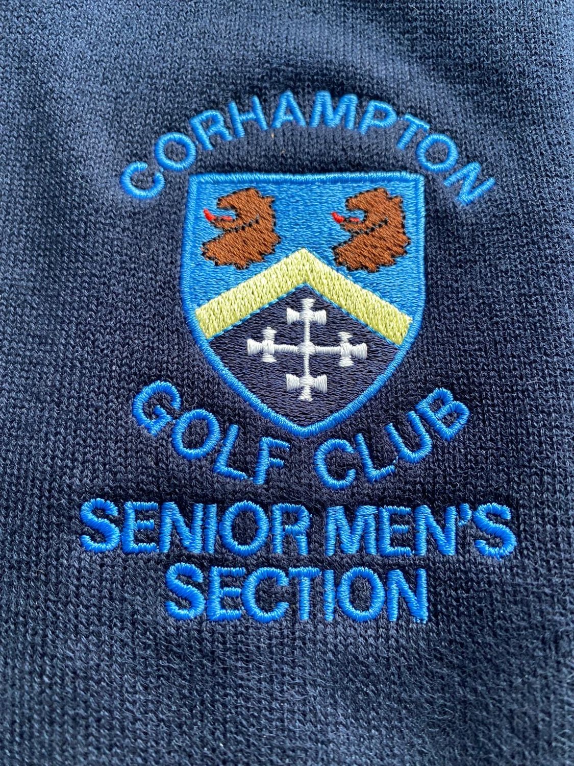 Real WearYourLogo customer work: club embroidery